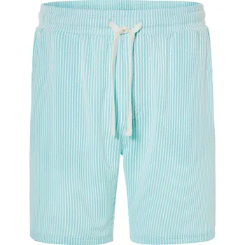 LIVERGY® Pánské teplákové bermudy (modrá/bílá, S (44/46))