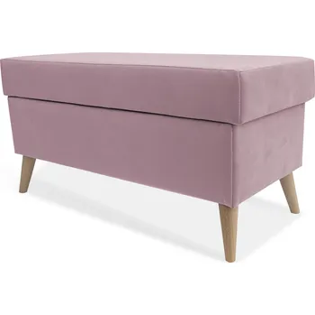 Taburet Taburet BAJO s úložným prostorem - růžový - ITAKA 38