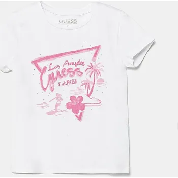 Chlapecké tričko Dětské tričko Guess J5GI30.K6YW4.PPYA bílá 00X, vel. 158-166