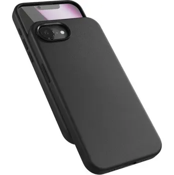 Telefonní příslušenství Epico Mag+ kožený kryt iPhone 16e - černá