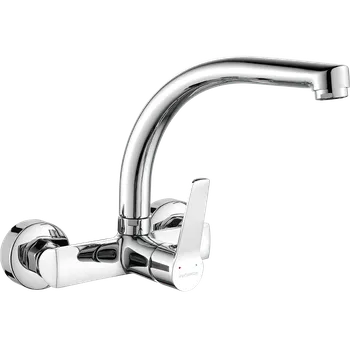 Vodovodní baterie Kuchinox VILAVA nástěnná dřezová baterie s výtokem typu F chrom