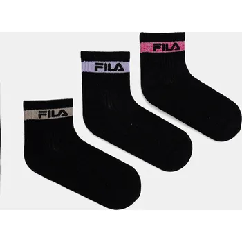Pánské ponožky Ponožky Fila 3-pack F6798 černá 99X, vel. 35/38