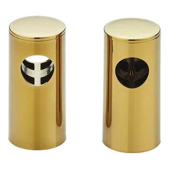 Sprchový držák Kuchinox držák sprchové tyče 22 mm – zlatá