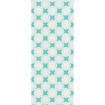 Roleta Sprchová roleta 100x240 cm Šířka látky 96 cm Modrá 4014880