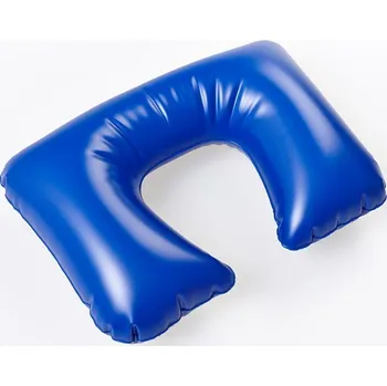 Dekorativní polštářek FATRA Nafukovací límec, cestovní a koupací, modrý