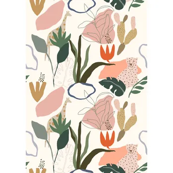 Tapeta Dětská vliesová fototapeta na zeď, Safari, RB246, Daydreamers, Grandeco