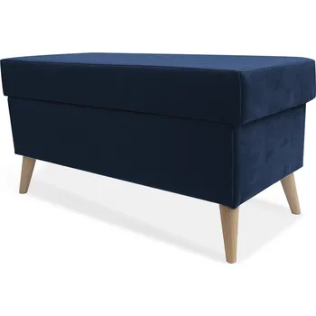 Taburet Taburet BAJO s úložným prostorem - modrý - ITAKA 11