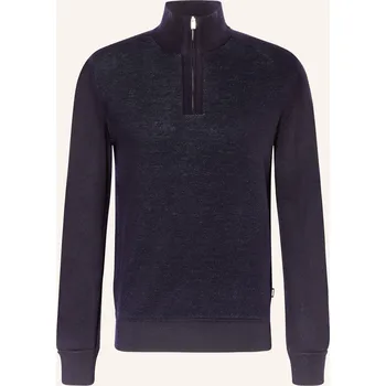 Pánský svetr Boss Pánský Svetr Troyer Illario, tmavě modrá, XXL