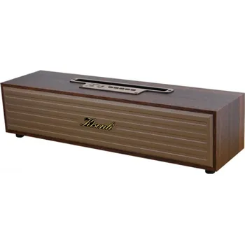 Bluetooth reproduktor Reproduktor Kisonli G11A, Bluetooth, USB, SD, AUX, FM – hnědá Reproduktor Kisonli G11A s Bluetooth, USB, SD, AUX a FM rádiem nabídne univerzální přehrávání hudby v kompaktním těle. Skvělý pro každode