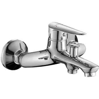 Vodovodní baterie Kuchinox CENTO – nástěnná vanová baterie bez sprchového setu, chrom