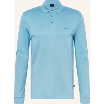 Pánská košile Boss Pánská Žerzejová Polokošile Pado, tmavě modrá, S