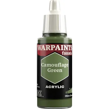 Modelářská barva Warpaints Fanatic: Camouflage Green