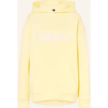 Dámská mikina Karo Kauer Dámská Oversized Mikina S Kapucí, tmavě žlutá, 40
