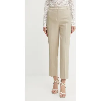 Dámské kalhoty Kalhoty Morgan PLUX.F béžová 80X, vel. 34