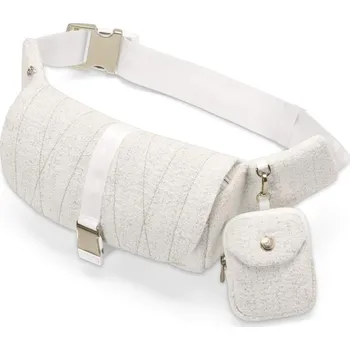 Ledvinka Cybex ledvinka Belt Bag Bouclé Cream White | white
