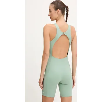 Dámský overall Overal Casall zelená barva, s kulatým výstřihem, 25002 25002. 07X, vel. L