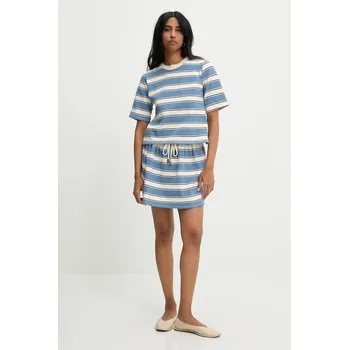 Dámská sukně Souprava Answear.LAB dámská, modrá barva 93130.93132.iak 55X, vel. M