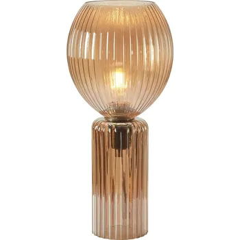 Lampička Stolní lampa Markslöjd Toulipa žlutá barva 108851