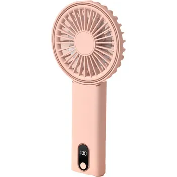 Domácí ventilátor Mini USB ventilátor Přenosný ventilátor W10 růžový
