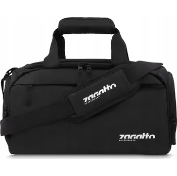 Sportovní taška ZAGATTO Sportovní taška pánská dámská černá tréninková taška do posilovny 16l