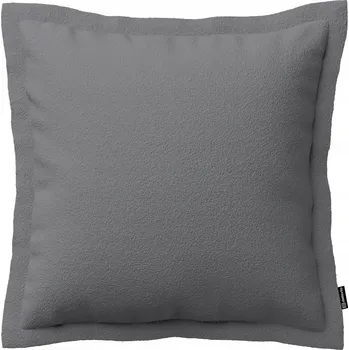 Povlak na dekorativní polštářek Povlak na polštář 45x45 tmavě šedý buklé