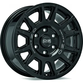 Alu kolo Alu disk OZ Perform. SUV-Offroad RALLY LEGEND 8x17, 5x127, 71.6, ET20 GLOSS BLACK + DARK LETTERING