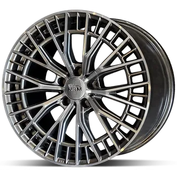 Disk Alu disk MAM GT2 PFP 8,5x19 5x114 ET35 titanový leštěný