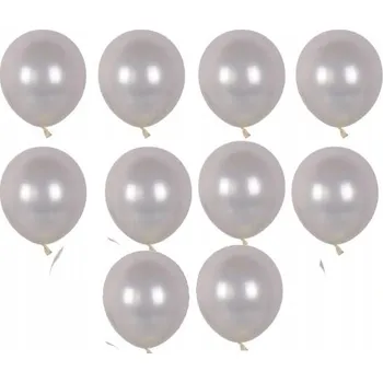 Balónek MALÉ PERLOVÉ BÍLÉ balónky SVATÉ PŘIJÍMÁNÍ - profesionální dekorace 5 PALCŮ, 12 cm, 10 s