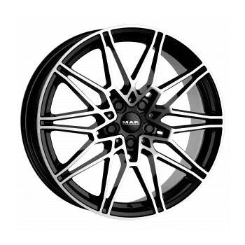 Alu kolo Alu disk MAK KOENIG-D 10.5x20, 5x112, 66.6, ET43 BLACK MIRROR