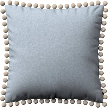 Povlak na polštářek Dekoria Povlak na polštář, modrý melír