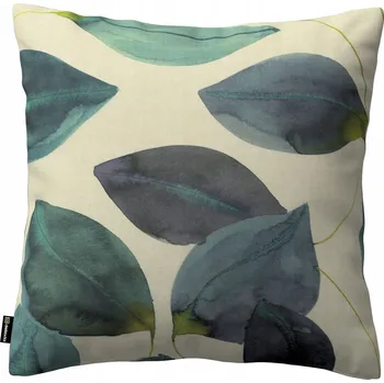 Povlak na polštářek Dekoria Povlak na polštář 43x43 zelené listy
