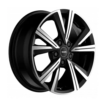 Alu kolo Alu disk MAK QVARZ 7x17, 5x98, 58.1, ET41 BLACK MIRROR