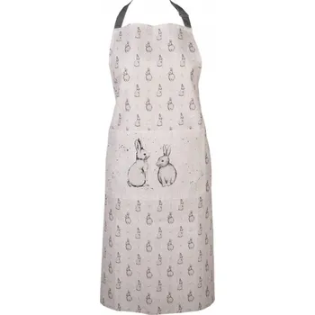 Kuchyňská zástěra Bavlněná kuchyňská zástěra s králíčky Bunny Buddies - 70x85 cm