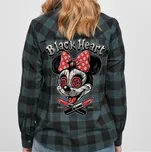 Dámská Košile BLACK HEART Mickey Barva: Zelená, Velikost: S