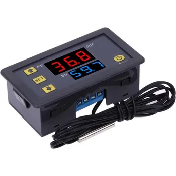 Teplotní senzor Regulátor teploty 12V od -50°C do 120°C W3230