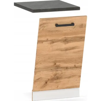 Kuchyňská skříňka KUCHYŇSKÁ SKŘÍŇKA ČELO PRO VESTAVNOU MYČKU 45CM DUB WOTAN ANEKS REGÁL MODUL