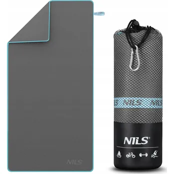 Ručník Rychleschnoucí sportovní ručník z mikrovlákna do posilovny, na bazén Nils 200x90cm