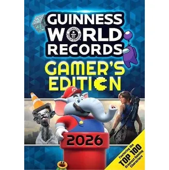 Cizojazyčná kniha Guinness World Records Gamer's Edition 2026