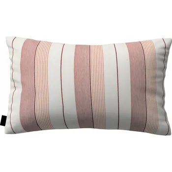 Polštář Povlak na polštář 47x28 červené pruhy