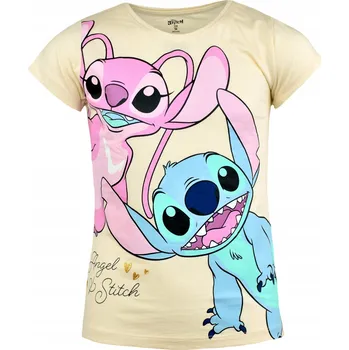 Chlapecké tričko Disney dětské tričko žluté bavlna velikost 122