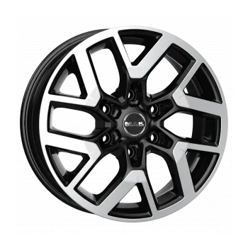 Alu kolo Alu disk MAK GRAVEL 6.5x16, 6x120, 74.5, ET50 BLACK MIRROR