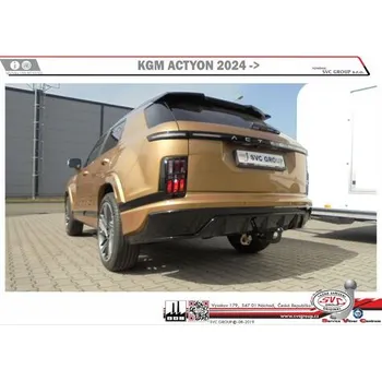 Tažné zařízení Tažné zařízení Ssang Yong ACTYON 02/2025-> SV 001-550, SVC GROUP