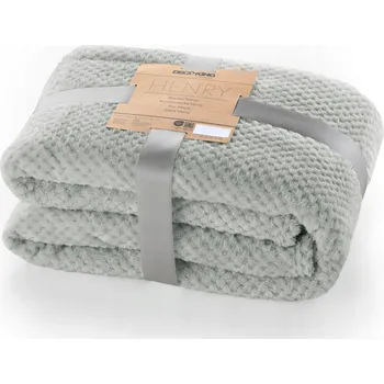 Prostěradlo Deka DecoKing z mikrovlákna 170 cm x 210 cm šedá