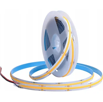 LED páska LED pásek COB 12V Neon Teplá bezbodová PROF