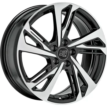 Alu kolo Alu disk MSW ALL SEASON MSW 60 7.5x18, 5x114,3, 66.1, ET45 GLOSS BLACK FULL POLISHED