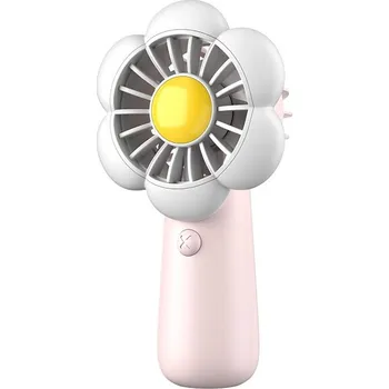 Domácí ventilátor Mini USB ventilátor Přenosný ventilátor Lld-F83F růžový