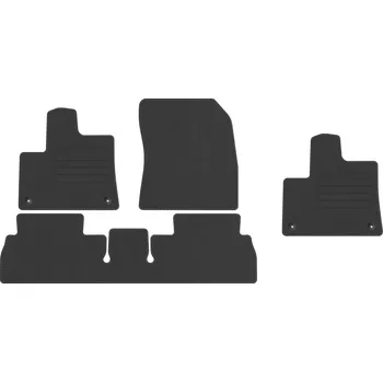 autokoberec Kobercové rohože Edecor velurové 4 ks