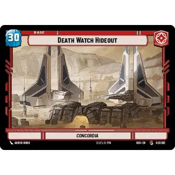 Sběratelská karetní hra Death Watch Hideout 023/262 - Shadows of the Galaxy Typ karty: Standard