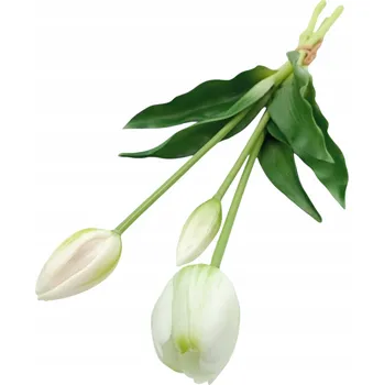 umělá květina Umělé SILIKONOVÉ tulipány velká kytice do vázy dekorace 40 cm