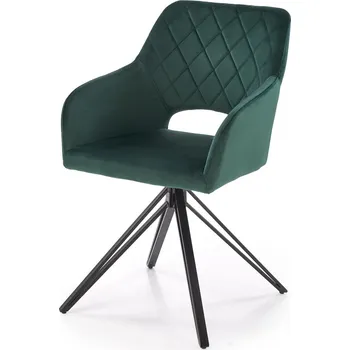 Jídelní židle Slevadoma Jídelní židle otočná VMK535 zelená